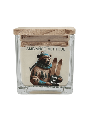 Bougie ambiance altitude BOIS DE SENTAL 90g