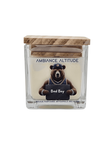 Bougie ambiance altitude BAD BOY 90g