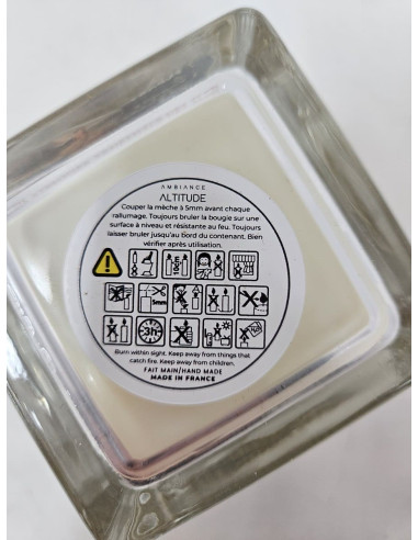 Bougie ambiance altitude GENEPIE DES ALPES 90g