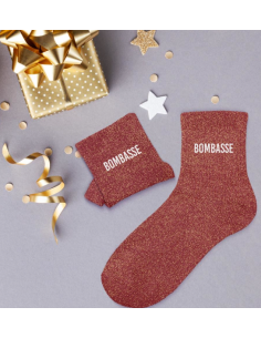 chaussette paillettes BOMBASSE 2