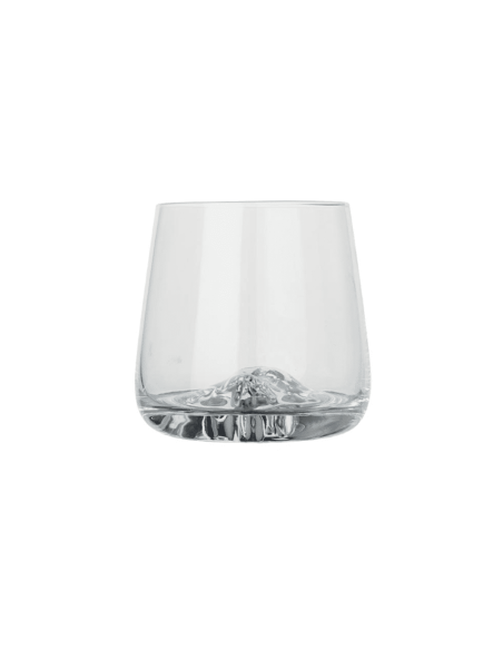 Set de 4 verres décor montagne