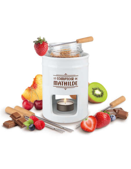 Service à fondue au chocolat