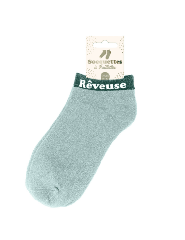 Socquettes femme à paillettes REVEUSE