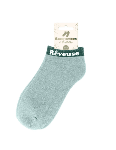 Socquettes femme à paillettes REVEUSE