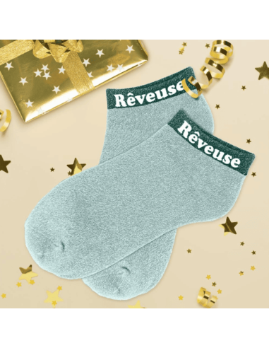 Socquettes femme à paillettes REVEUSE