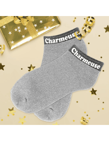 Socquettes femme à paillettes CHARMEUSE