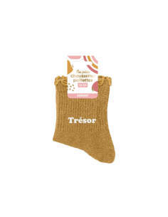 Chaussettes à paillettes enfant TRESOR