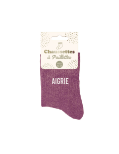 Chaussettes paillettes femme AIGRIE