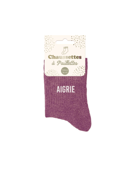 Chaussettes paillettes femme AIGRIE