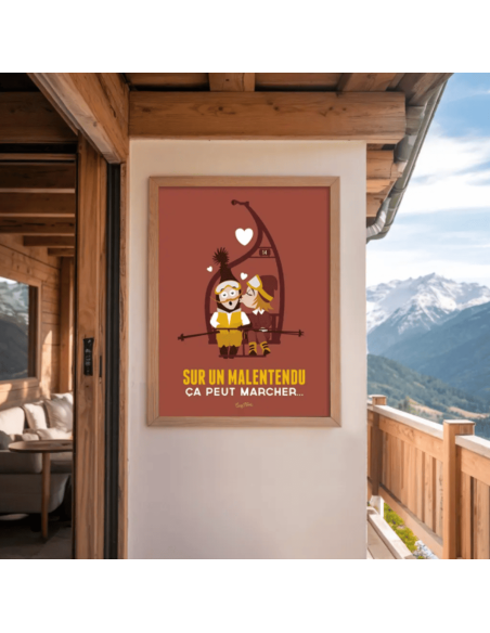 Affiche " SUR UN MELENTENDU "