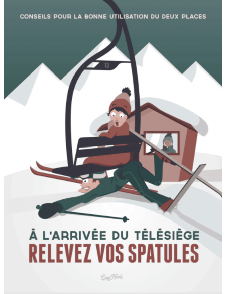 Affiche " RELEVEZ VOS SPATULES "