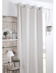 Rideau polaire COPENHAGUE ECRU 260 x 140 cm