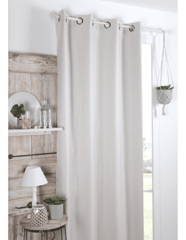 Rideau polaire COPENHAGUE ECRU 260 x 140 cm