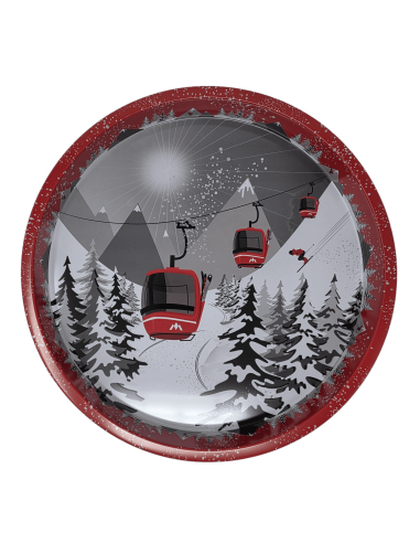 Plateau rond TELECABINE