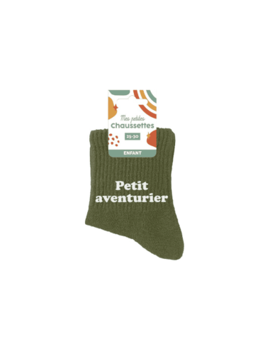 Chaussettes enfant PETIT AVENTURIER