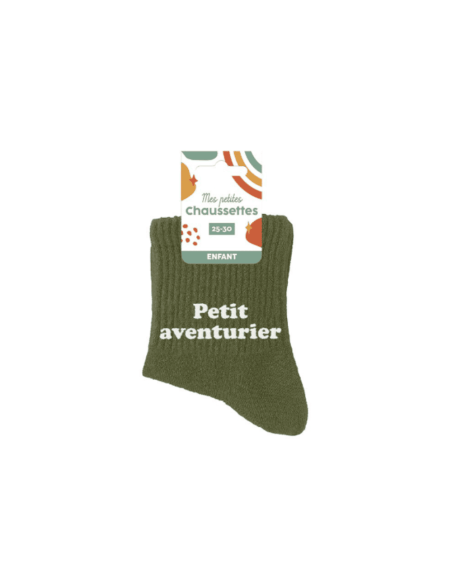 Chaussettes enfant PETIT AVENTURIER