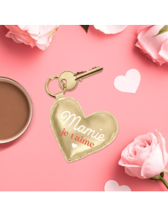 Porte clés MAMIE JE T'AIME 2