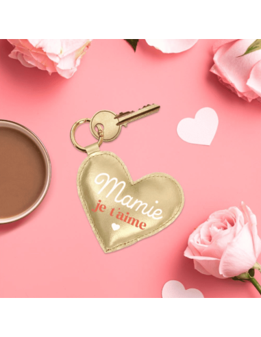 Porte clés MAMIE JE T'AIME