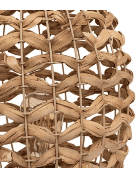Lampe sans pied SAND en Jacynthe naturel