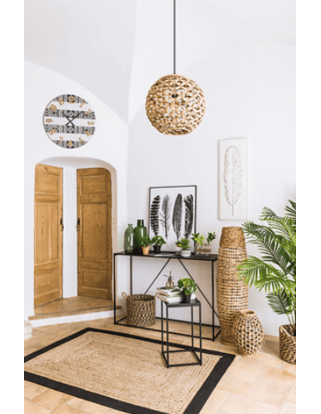 Lampe sans pied SAND en Jacynthe naturel