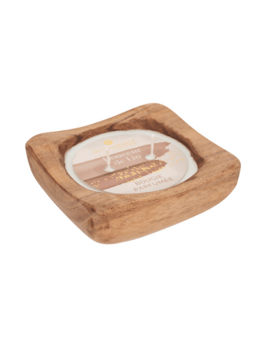 Bougie parfumée Paola 150 g pot bois