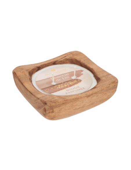 Bougie parfumée Paola 150 g pot bois