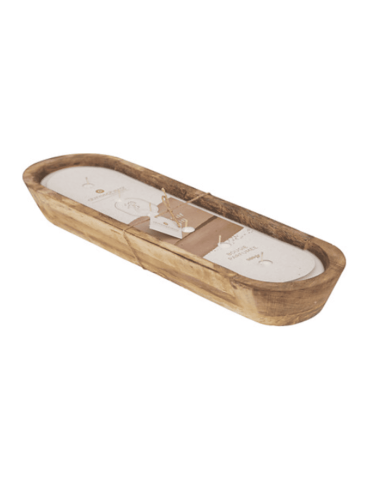 Bougie parfumée bois PAOLA 900g