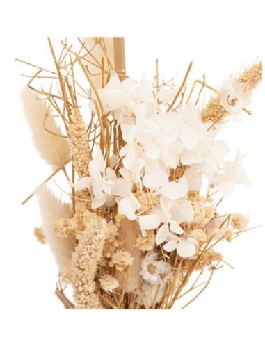 Composition fleurs naurelles FLO avec vase en...