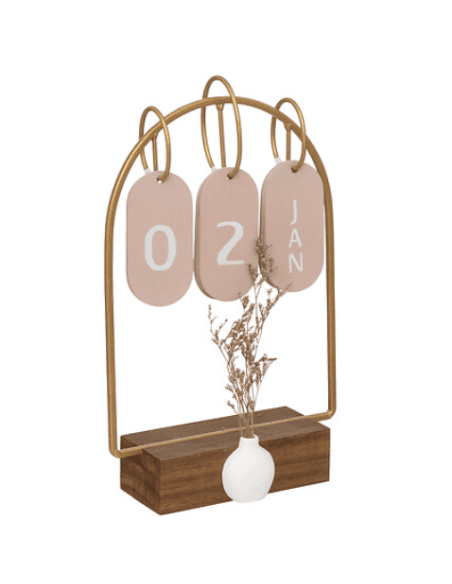 Calendrier BOIS FLORAL