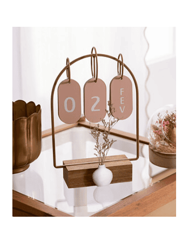 Calendrier BOIS FLORAL