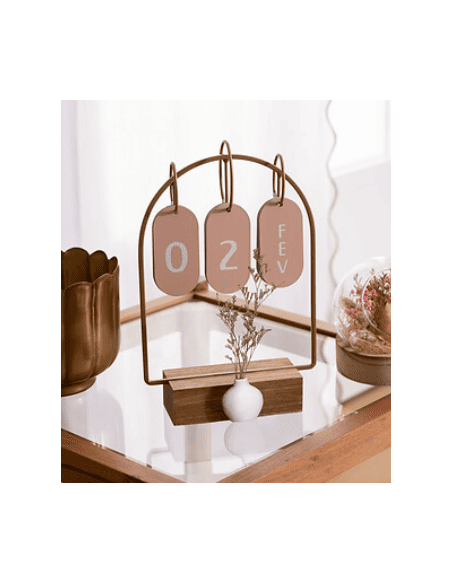 Calendrier BOIS FLORAL