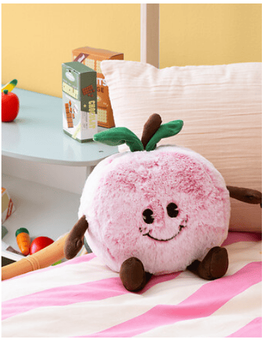 Peluche pêche PEACHY