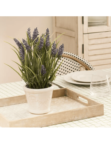 Composition lavande Provence haut 35 cm