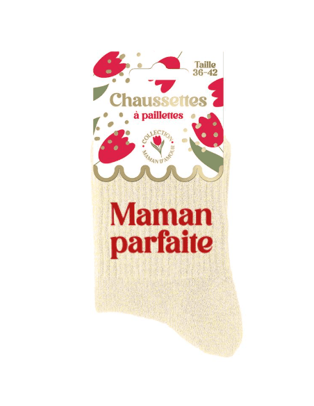 Chaussettes à paillettes MAMAN PARFAITE