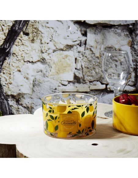 Bougie parfumée citronnelle 3 mèches