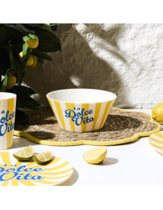 Bol plastique DOLCE VITA Jaune 2