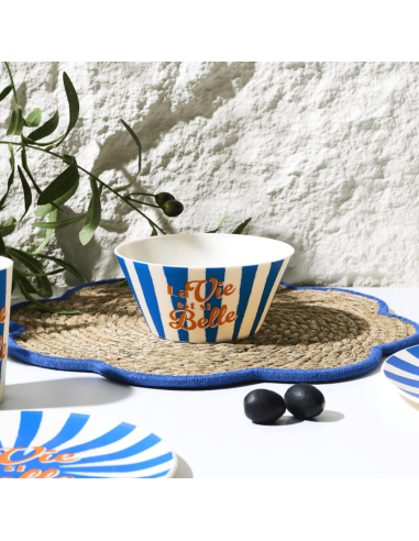 Bol plastique DOLCE VITA Bleu