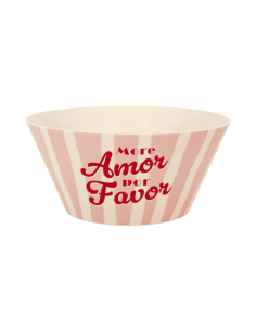 Saladier plastique DOLCE VITA rose