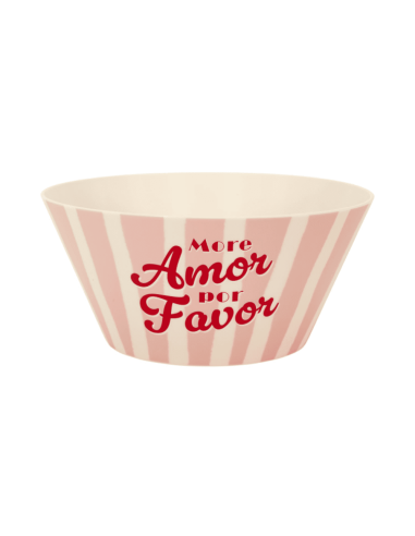 Saladier plastique DOLCE VITA rose