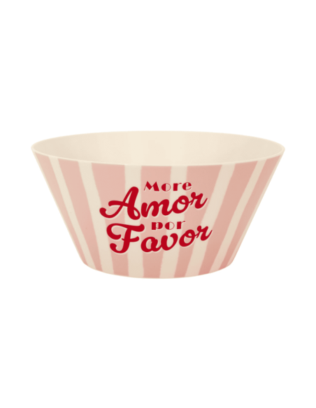 Saladier plastique DOLCE VITA rose