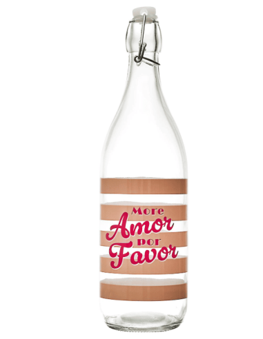 BOUTEILLE VERRE DOLCE VITA rose 1L