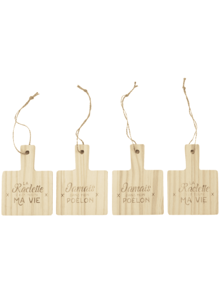 Coffret 4 REPOSE POELON A RACLETTE