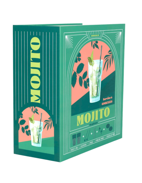 COFFRET COCKTAIL 10PCS MOJITO