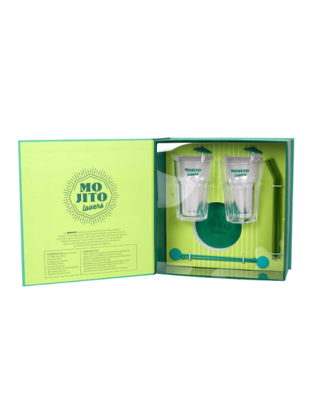 COFFRET COCKTAIL 10PCS MOJITO