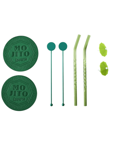 COFFRET COCKTAIL 10PCS MOJITO