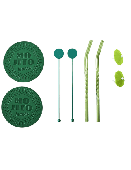 COFFRET COCKTAIL 10PCS MOJITO