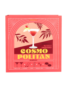 COFFRET COCKTAIL 10PCS COSMOPOLITAIN