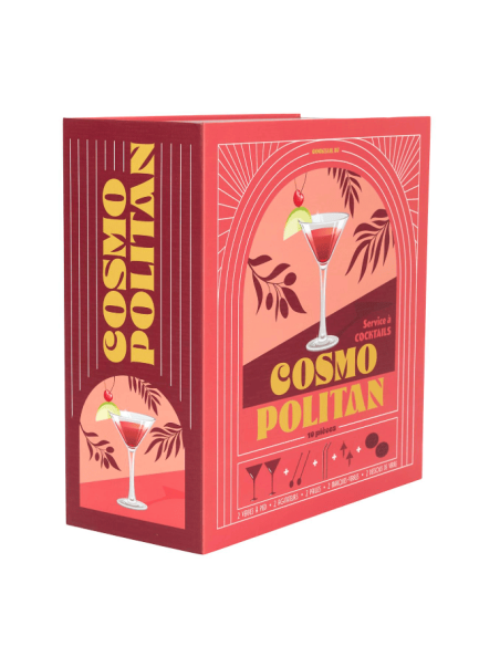 COFFRET COCKTAIL 10PCS COSMOPOLITAIN
