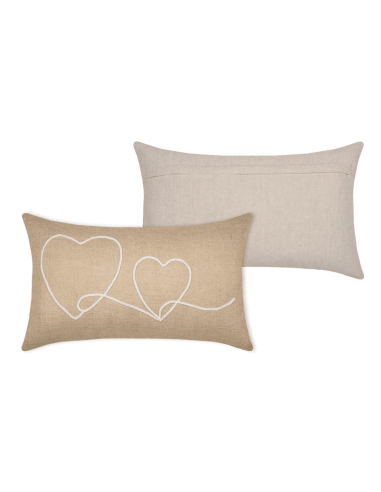 Coussin JOSEPHA JUTE 35 x 60 cm
