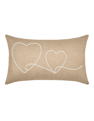 Coussin JOSEPHA JUTE 35 x 60 cm